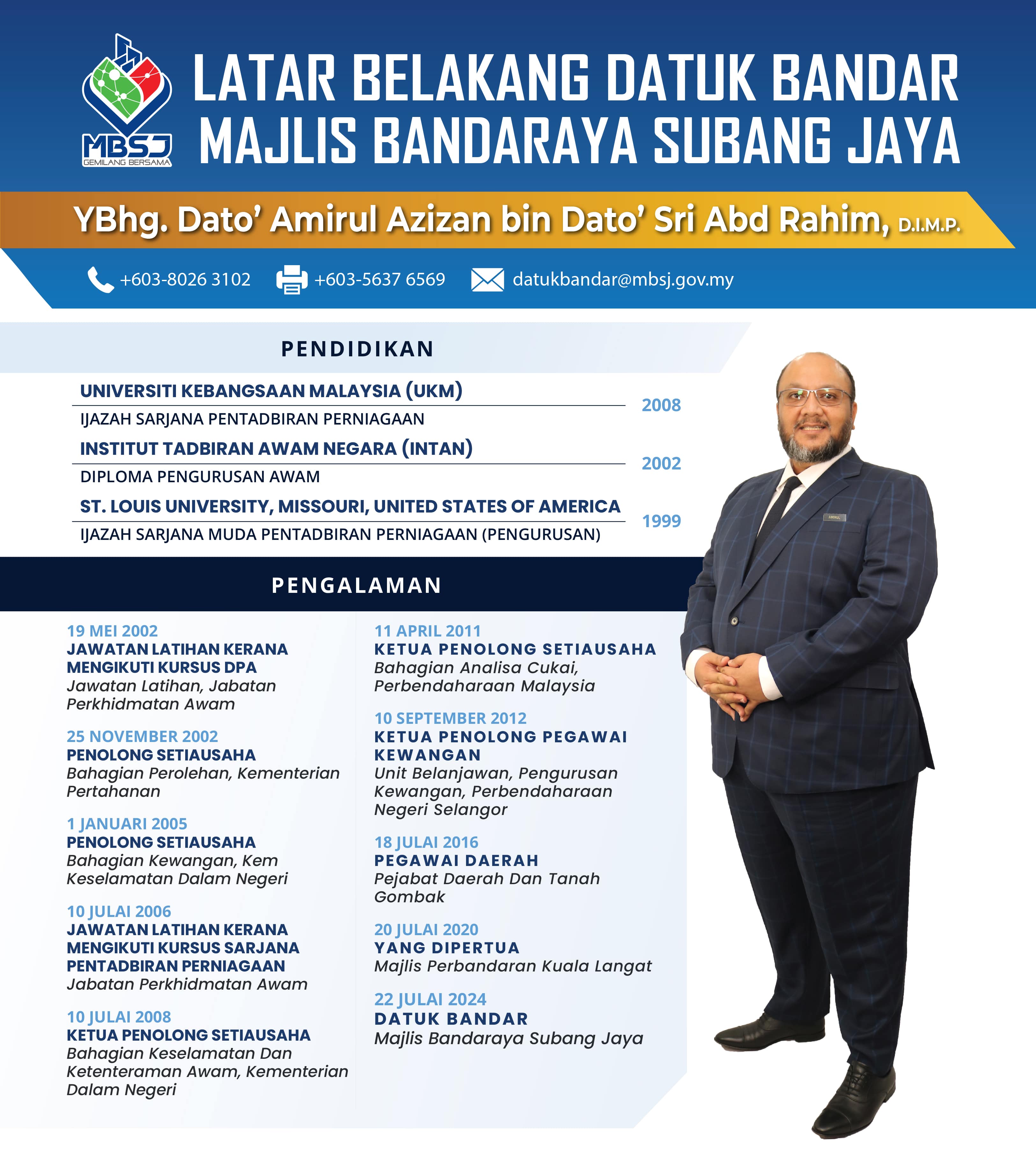 YBhg. Dato' Amirul Azizan bin Dato' Sri Abd Rahim, D.I.M.P